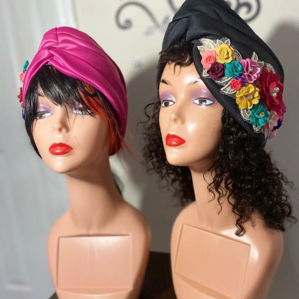 Unique turban for ladies